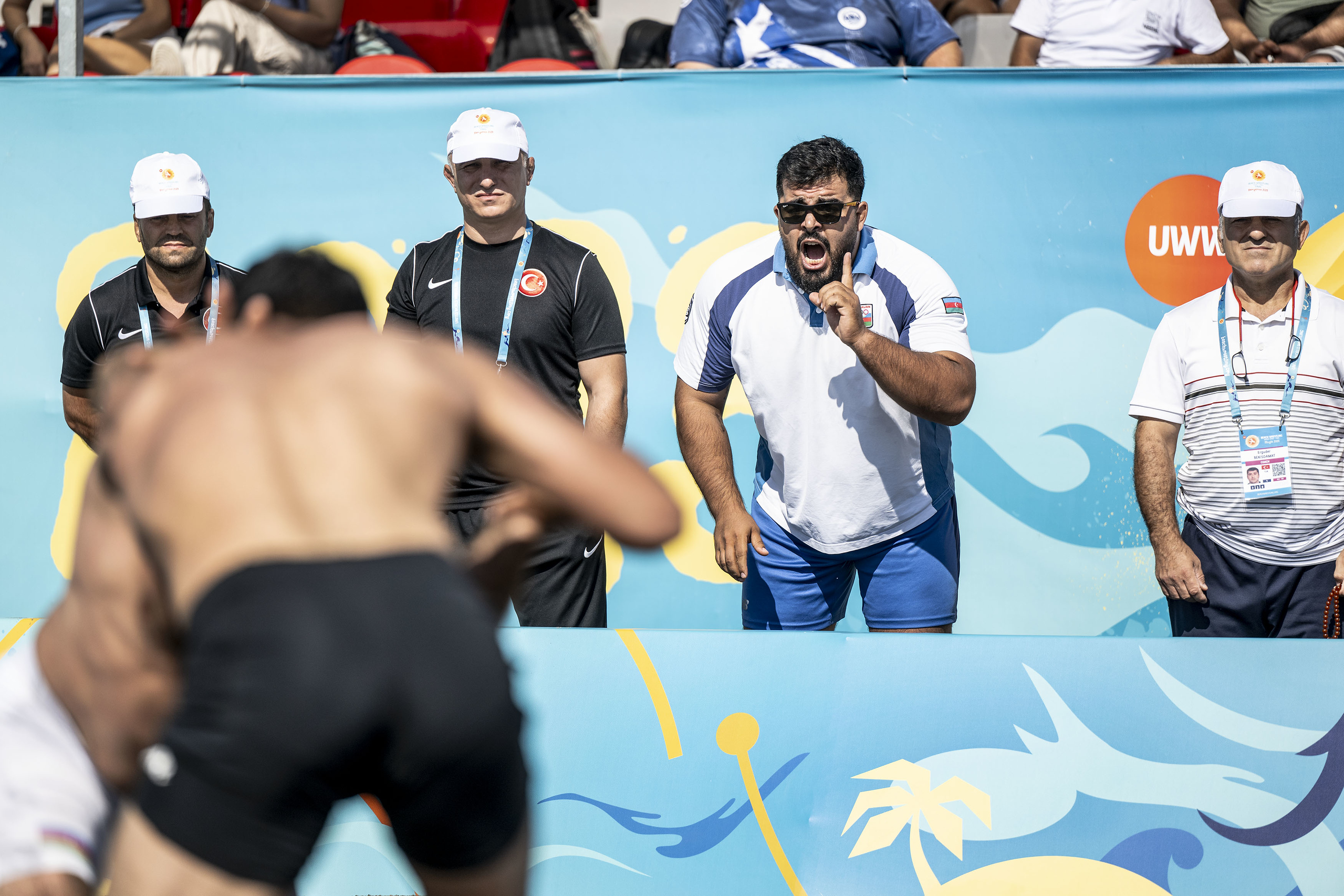 beach wrestling oyan nazariani