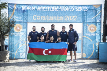 beach wrestling oyan nazariani