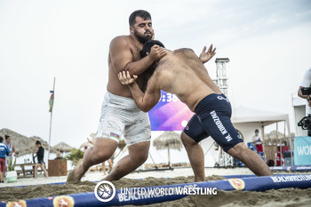 Beach Wrestling Oyan Nazariani