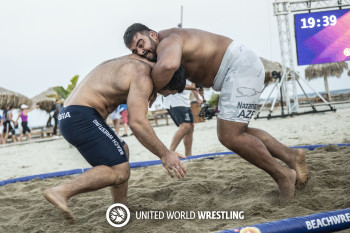 Beach Wrestling Oyan Nazariani