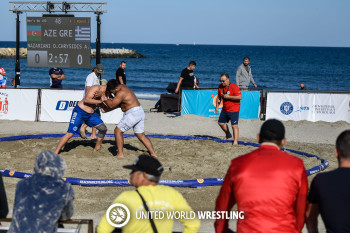 Beach Wrestling Oyan Nazariani