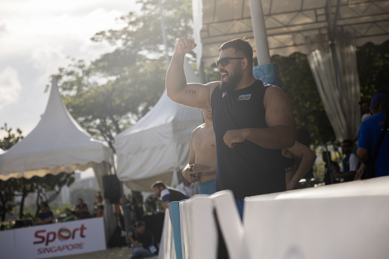 beach wrestling oyan nazariani